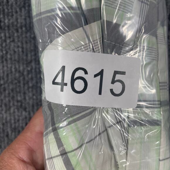 Habit NWT Button Down Fishing Shirt Men's Large Gray/Green Plaid UPF 40+ - Picture 11 of 11